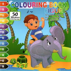  Számos színező matricával- Tevékenységek