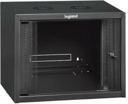 Legrand Linkeo 9U Fali Rackszekrény - 600x450mm, Üvegajtós