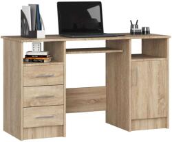 AKORD Számítógépasztal, fiókkal és polccal P124 - sonoma (AKO-IP0PANADAB003)