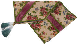  Virágos Asztali Futó - 140cm - Textil