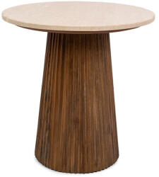 Ma Maison MaMaison Argentina Márvány Dohányzóasztal Mangófa Bézs (MM001501100337)