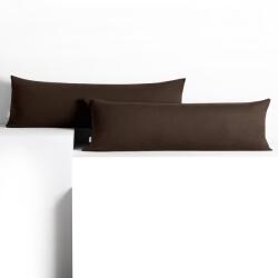  Díszpárnahuzat AMBER szín sötétbarna stílus klasszikus anyag dzsörzé 40x145 DecoKing