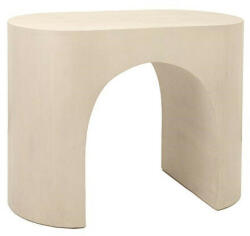 Ma Maison MaMaison Icaro Mangófa Kisasztal Bézs Ívelt Dizájn (MM001501100346)
