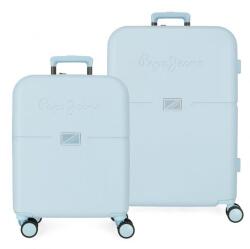  Luxus ABS utazótáska készlet 70cm/55cm PEPE JEANS ACCENT Azul, 7699534