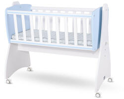 Lorelli First Dreams ringatható bölcső 105x55 - White / Baby Blue New