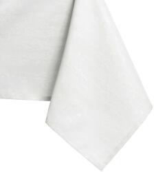 AmeliaHome Asztalterítő Vesta fehér dombornyomott modern 150x150 AmeliaHome