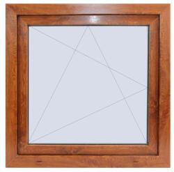  90×90 cm aranytölgy színű bukó-nyíló ablak (tfab8888)