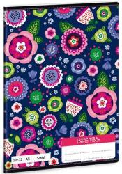 Ars Una La Belle Fleur Virágos Sima Füzet - A5