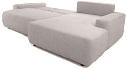 King Home MIA Sarokkanapé Ágyazható Funkcióval Szürke (SOF000251)