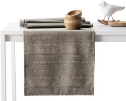 AmeliaHome Asztalterítő Vesta cappucino dombornyomott modern 115x300+35x300 AmeliaHome