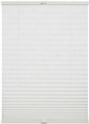 GARDINIA Pliszé Marla fehér, Csíkos Vászonnal, 100x130 cm