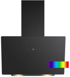 Bomann függőleges fali páraelszívó, DU7611G, 60 cm, 578 m³/h, alacsony fogyasztás, A++ osztály, érintőképernyős vezérlés, 9 teljesítményfokozat, légkeringetés és kipufogó, csendes, automatiku (776111)