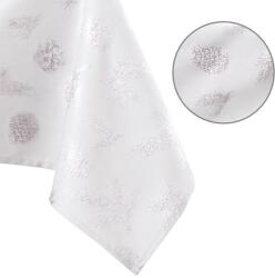 AmeliaHome Asztalterítő fehér nyomott ünnepi 130x180 AmeliaHome