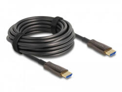 Delock Aktív optikai HDMI kábel fém borítással 8K 60 Hz 30 m (86031) - pepita