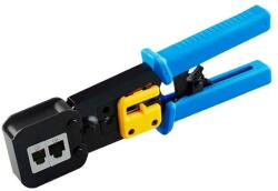 Atu Tech Cleste pentru sertizat mufe de retea RJ45 si telefon, compatibil Pass-Trough, CON300-CRIM-EZ (CON300-CRIM-EZ) Cleste