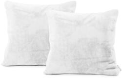 DecoKing Díszpárnahuzat MIC fehér sima motívum klasszikus 45x45 decoking