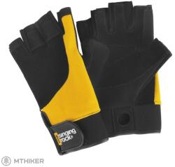 Singing rock FALCONE 3/4 kesztyű, fekete/sárga (9)