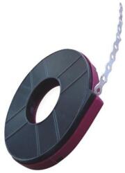 Adeleq Banda perforata din otel galvanizat 10m, 17x0.8mm, orificiu de 6mm, Adeleq 01-672 (01-672)