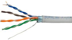 Safer Cablu de retea FTP CAT5e, 305m, Conductor din Cupru OFC, puritate 100%, GRI, FTP5E-300-BC (FTP5E-300-BC)
