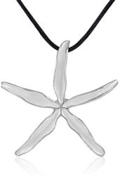  Tengeri Csillag Ezüst Medál Nyaklánc - Ródium Bevonat