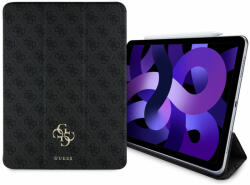 GUESS GUFC13RM24PS4SGK iPad Air 13" 2024 fekete/fekete mágneses 4G nagy logóval - pepita
