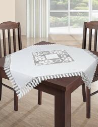  Asztalterítő OLD COLLECTIONS fehér hímzett motívum klasszikus 150x220 decor tephani