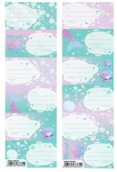 Starpak Kagylós 6 db-os füzetcímke (559538) (559538) - pepita