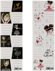 Starpak Balettos etikett 6 darabos - 2-féle - Starpak (5904335862157)