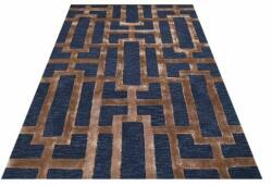 Bakero Metro dark blue/camel Szőnyeg (122x183 cm)