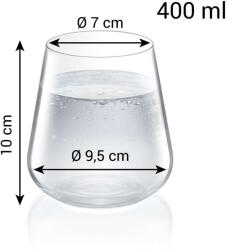 Tescoma GIORGIO Pohár 400 ml, 6 db (695910.00) - pepita