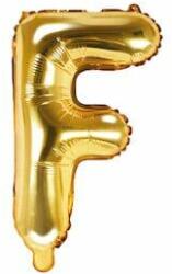  Maxee születésnapi léggömb, F betű, arany, 40 cm