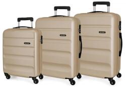 ROLL ROAD Flex Champagne, ABS utazótáska készlet, 55-65-75cm, 5849469