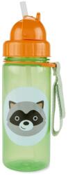 Skip Hop Zoo Pohár szívószállal PP PVC és BPA mentes Mosómedve 12m+