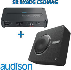 Audison SR BX8DS csomag SR 1.500 erősítő + AP BX8DS mélynyomóláda (srbx8dscs)