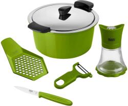 KUHN RIKON Hotpan 5 darabos Indítókészlet - Rozsdamentes Acél Edény
