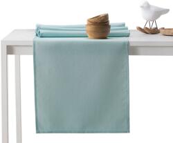 AmeliaHome Asztalterítő Empire mentazöld sima klasszikus 115x250+30x250 AmeliaHome
