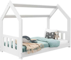  Házi-Házikó Gyerekágy - Fenyőfa - 80x160 cm - pepita - 74 990 Ft