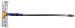 Neco Spatula Neco 20-0655-41, 300 mm, ablakokhoz, teleszkópos nyéllel 120 cm és kendővel Ablaktisztító