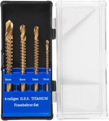 Strend Pro Fúrókészlet Strend Pro RS003, maró, 4 részes, 3-4-6-8 mm