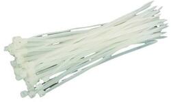 Strend Pro Kábelkötegelő Strend Pro CT66BW, 200x3, 6 mm, 50 db, fehér, nylon, rögzítő