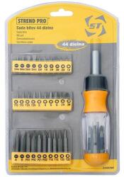 Strend Pro Bit készlet Strend Pro BSY240, 44 részes, racsnis csavarhúzóval, Cr-V