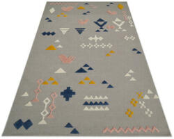 Bakero Kelim Mexico D37B grey Szőnyeg (160x230 cm)