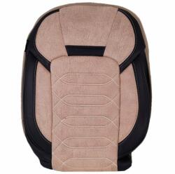  Univerzális autósüléshuzat-szett, elöl-hátul, eko bőr szövettel, fekete krémmel, ANATOLIA Design