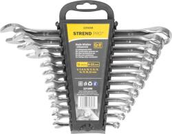 Strend Pro HR31584 csavarkulcs készlet, villás, 12 részes, Cr-V, 6-22 mm