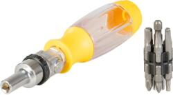 Strend Pro Bit készlet Strend Pro SDX22-114, 14 részes, csuklós racsnis csavarhúzóval