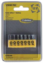  Bitkészlet Strend Pro YF40519 7 részes, S2, T 10-15-20-25-27-30-40