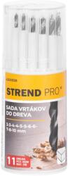Strend Pro Fúrókészlet Strend Pro, fához, 13, 3x5, 4x5, 4 cm, csomag. 11 db