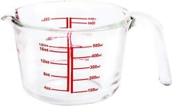 MagicHome Mérőpohár MagicHome, üveg, üveg, kiöntővel, 500 ml