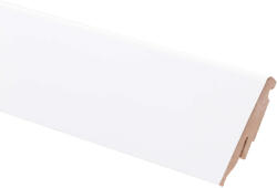 4M 5 db fehér MDF szegélyléc készlet, minden tartozékkal, 60mm x 20mm, 2, 4m hosszú, 5 db