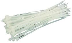 Strend Pro Kábelkötegelő Strend Pro CT66BW, 250x4, 8 mm, 50 db, fehér, nylon, rögzítő